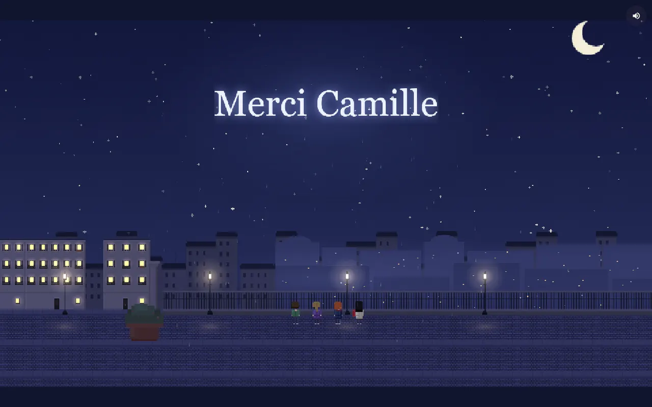 La finale sous un ciel étoilé.